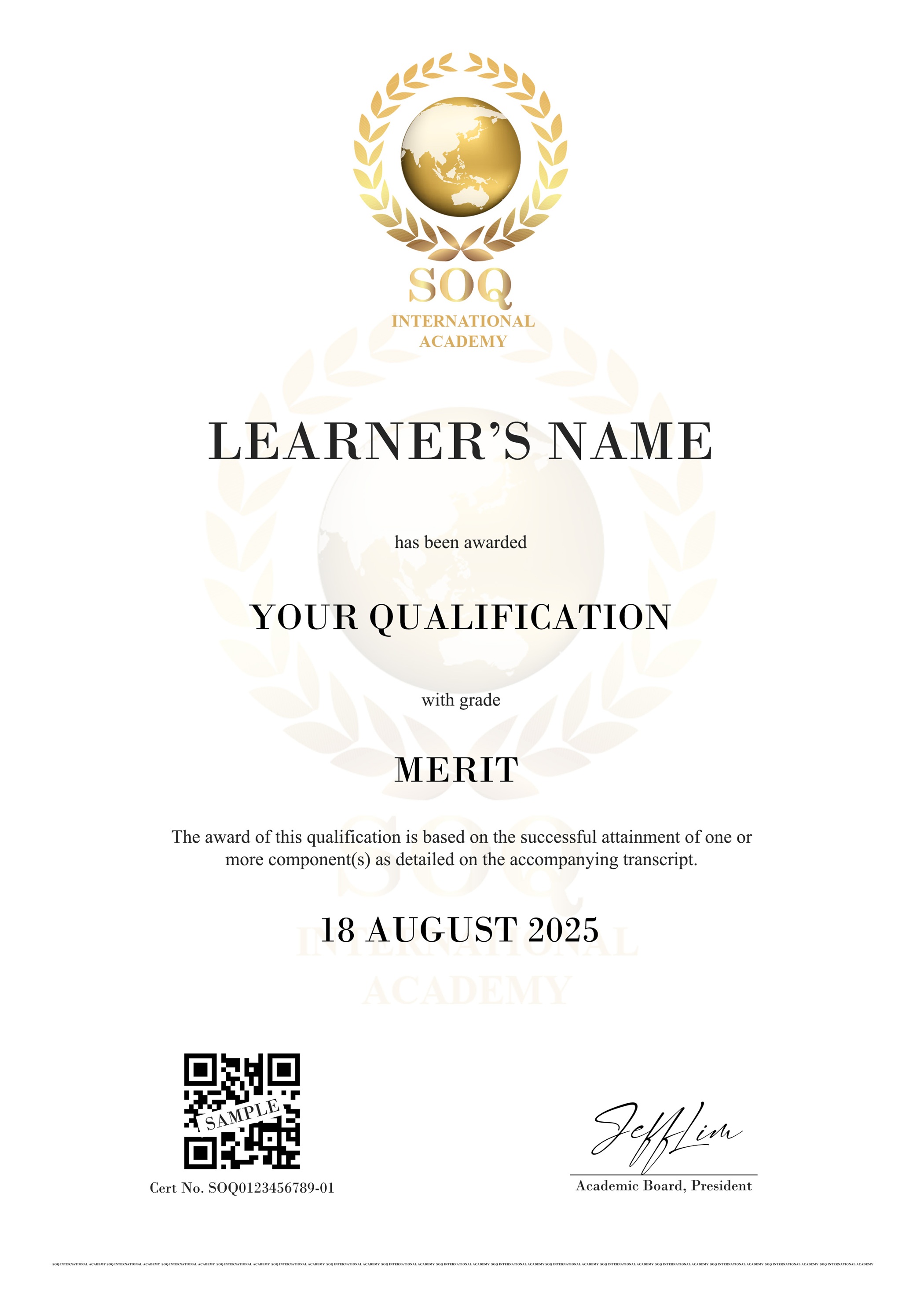 Diploma Certificate